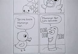 Gambar Komik Simple 4 Kotak